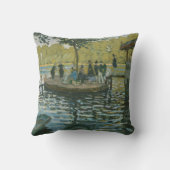 クロード・モネ|のLa Grenouillere クッション (裏面)