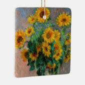 クロード・モネ - ひまわりの花束 セラミックオーナメント (右)