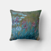 クロード・モネ: アイリスおよびスイレン クッション (裏面)