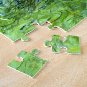 クロード・モネ: アガパンサス属 ジグソーパズル (側面)