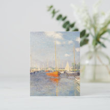 クロード・モネ。アルジェンティーユ赤いボート