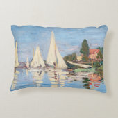 クロード・モネ – アルジェンテウイルのレガタス アクセントクッション (裏面)