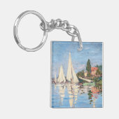 クロード・モネ – アルジェンテウイルのレガタス キーホルダー (正面左)