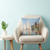 クロード・モネ – アルジェンテウイルのレガタス クッション (椅子)