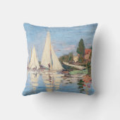 クロード・モネ – アルジェンテウイルのレガタス クッション (裏面)