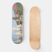 クロード・モネ – アルジェンテウイルのレガタス スケートボード (正面)