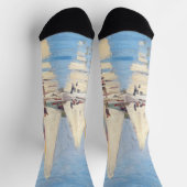 クロード・モネ – アルジェンテウイルのレガタス ソックス (上部)