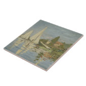 クロード・モネ – アルジェンテウイルのレガタス タイル (側面)