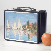 クロード・モネ – アルジェンテウイルのレガタス メタルランチボックス (インサイチュ)