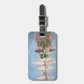 クロード・モネ – アルジェンテウイルのレガタス ラゲッジタグ (正面縦)