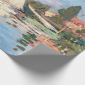 クロード・モネ – アルジェンテウイルのレガタス ラッピングペーパー (角)