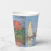 クロード・モネ – アルジェンテウイルのレガタス 紙コップ (右)