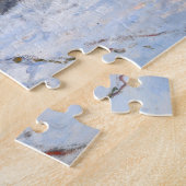 クロード・モネ – アルジェンテウイルの雪景色 ジグソーパズル (側面)