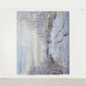 クロード・モネ – アルジェンテウイルの雪景色 タペストリー (正面)