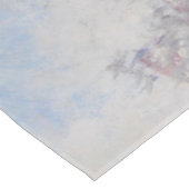 クロード・モネ – アルジェンテウイルの雪景色 テーブルクロス (アングル)