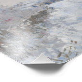 クロード・モネ – アルジェンテウイルの雪景色 フォトプリント            (角)