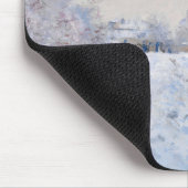 クロード・モネ – アルジェンテウイルの雪景色 マウスパッド (コーナー)