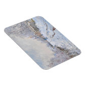 クロード・モネ – アルジェンテウイルの雪景色 マグネット (右側)