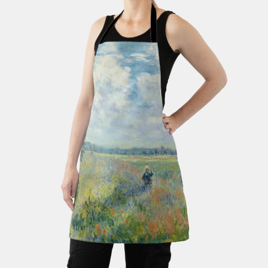 クロード・モネ – アルジェンテウイル近郊のポピー畑(1875) エプロン (インサイチュ)