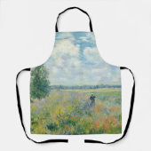 クロード・モネ – アルジェンテウイル近郊のポピー畑(1875) エプロン (正面)