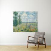 クロード・モネ – アルジェンテウイル近郊のポピー畑(1875) タペストリー (インサイチュ(横))