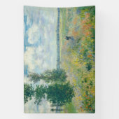 クロード・モネ – アルジェンテウイル近郊のポピー畑(1875) 横断幕 (縦)