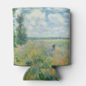 クロード・モネ – アルジェンテウイル近郊のポピー畑(1875) 缶クーラー (裏面)