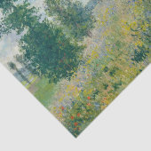 クロード・モネ – アルジェンテウイル近郊のポピー畑(1875) 薄葉紙 (詳細)