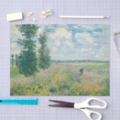 クロード・モネ – アルジェンテウイル近郊のポピー畑(1875) 薄葉紙 (クラフト)