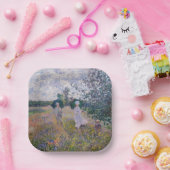 クロード・モネ – アルジェンテウイル近郊プロムナード ペーパープレート (パーティー)