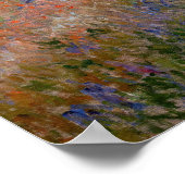 クロード・モネ – アルジェンテウイル近郊プロムナード ポスター (角)