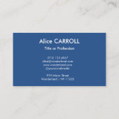 クロード・モネ - アルジャントゥイユのレガット - QRコード 名刺 (裏面)