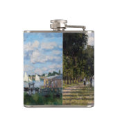 クロード・モネ - アルジャントゥイユの池 フラスク (裏面)