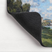 クロード・モネ - アルジャントゥイユの池 マウスパッド (コーナー)