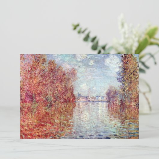 クロード・モネ「アルジャントゥイユの秋」 (スタンド正面)