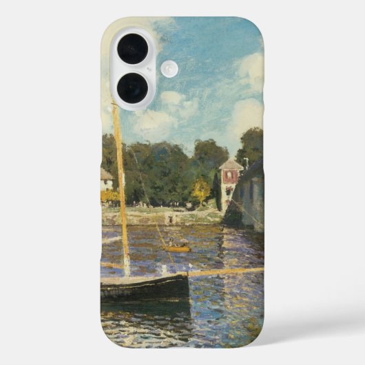 クロード・モネ「アルジャントゥイユの道路橋」 Case-Mate iPhoneケース (裏面)