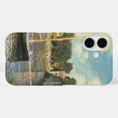 クロード・モネ「アルジャントゥイユの道路橋」 Case-Mate iPhoneケース (裏面 (横))