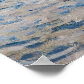 クロード・モネ - アルジャントゥイユの鉄道橋 ポスター (角)