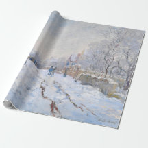 クロード・モネ - アルジャントゥイユの雪景色