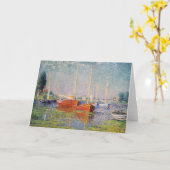 クロード・モネ - アルジャントゥイユ カード (黄色い花)