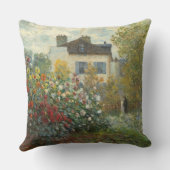 クロード・モネ|アルジャントゥーユの芸術家の庭 クッション (裏面)