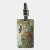 クロード・モネ|アルジャントゥーユの芸術家の庭 ラゲッジタグ (正面縦)