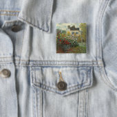 クロード・モネ|アルジャントゥーユの芸術家の庭 缶バッジ (インサイチュ)