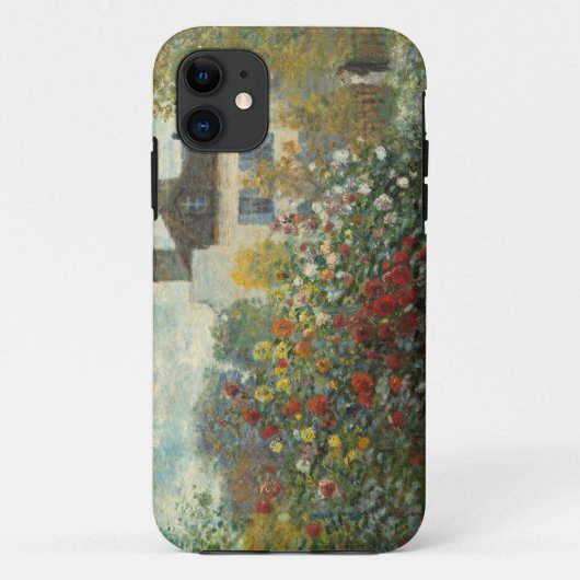 クロード・モネ|アルジャントゥーユの芸術家の庭 Case-Mate iPhoneケース (裏面)