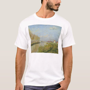 クロード・モネ アルジャントゥーユ1873年のセーヌ河 Tシャツ
