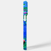 クロード・モネ・アート：ウォーター・リリー（赤） Case-Mate iPhoneケース (裏面 / 右)