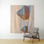 クロード・モネ – ウィートスタック、積雪効果、朝 タペストリー (インサイチュ)