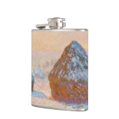 クロード・モネ – ウィートスタック、積雪効果、朝 フラスク (左)