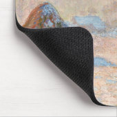 クロード・モネ – ウィートスタック、積雪効果、朝 マウスパッド (コーナー)