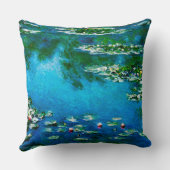 クロード・モネ・ウォーター・リリー クッション (裏面)